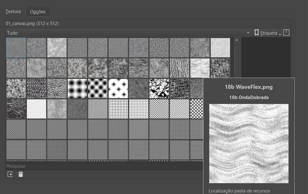Textura no Brush do Krita: como colocar